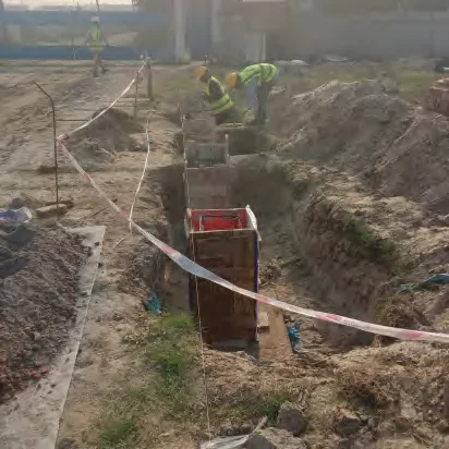 Pagla STP Plant — CCTV, Lighting, Boundary Wall & Civil Works